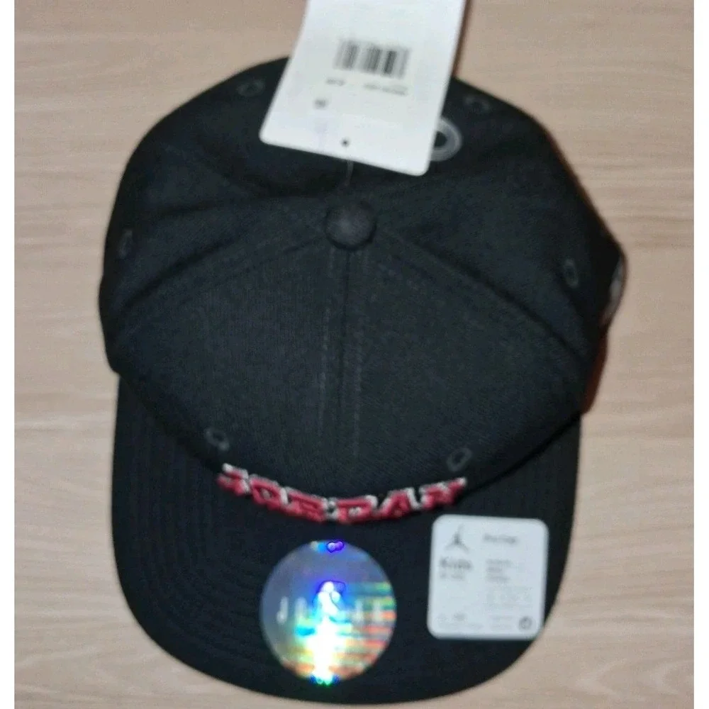 Jordan Kids' Jersey Flat Brim Adjustable Hat Size 8-20